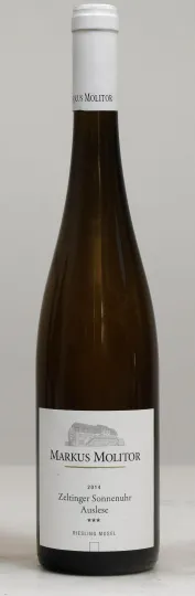 Zeltinger Sonnenuhr Riesling Auslese ***  weiße Kapsel trocken