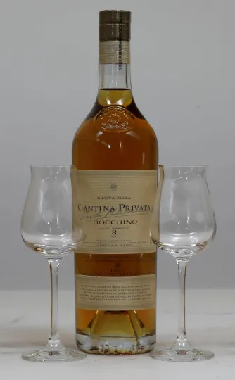 Grappa Cantina Privata 8 Annimit 2 Gläsern