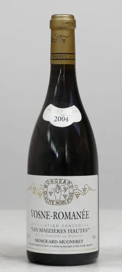 Vosne Romanee Les Mazieres Hautes