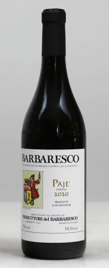 Barbaresco Paje Riserva